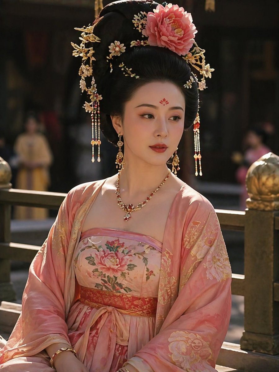 历史中的杨贵妃写实肖像