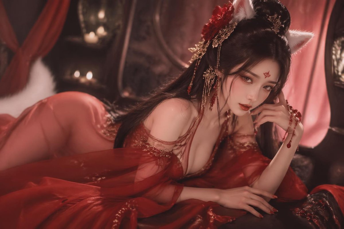 苏妲己古风魅惑肖像