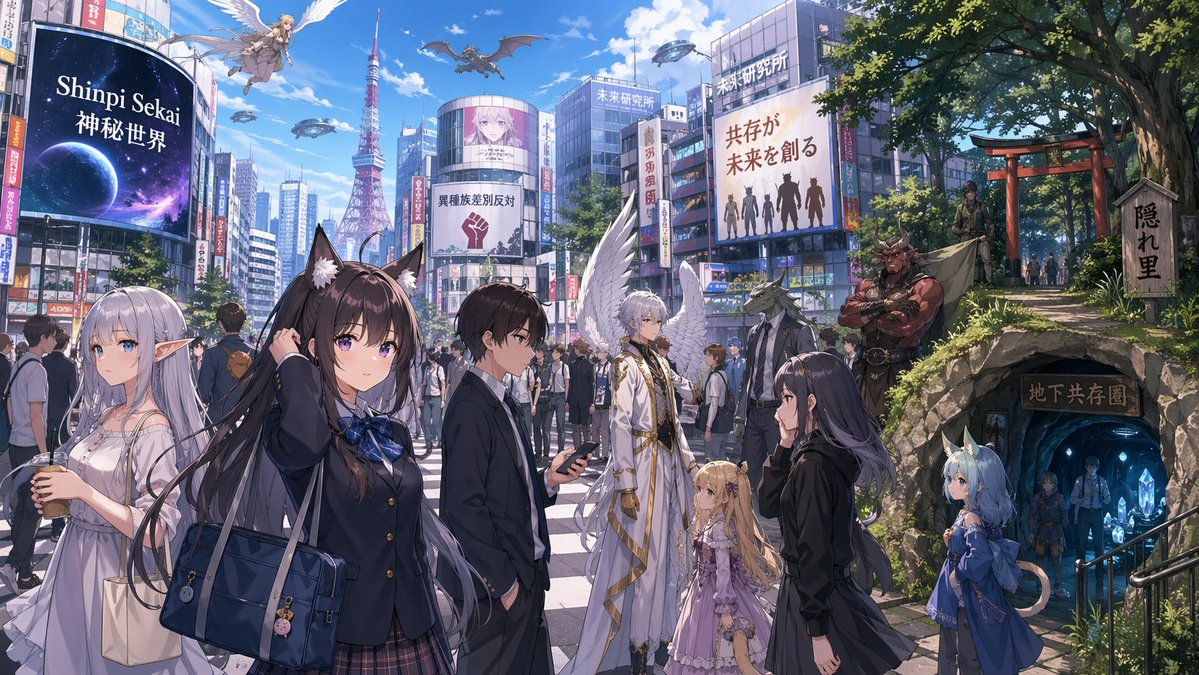 都市幻想共存路口