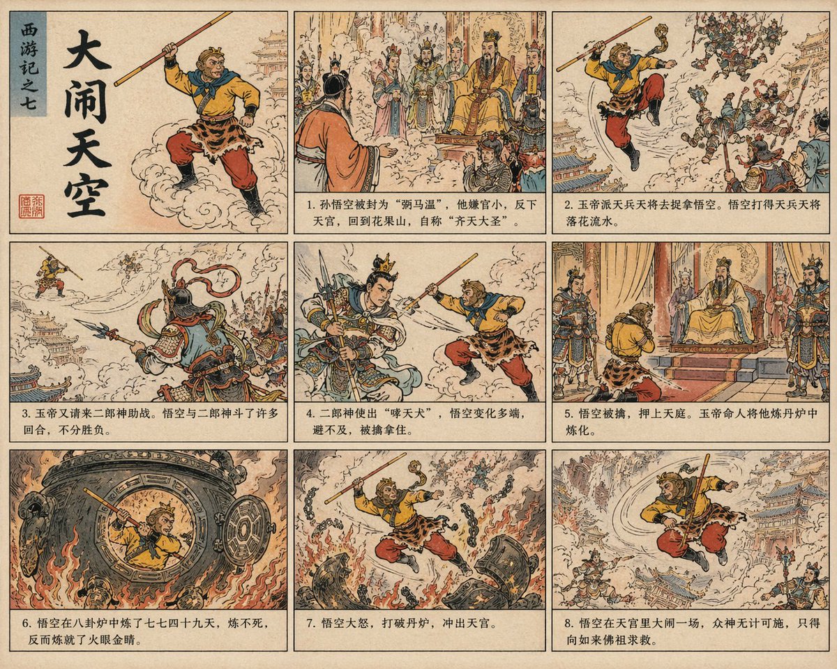 《西游记》国漫插画